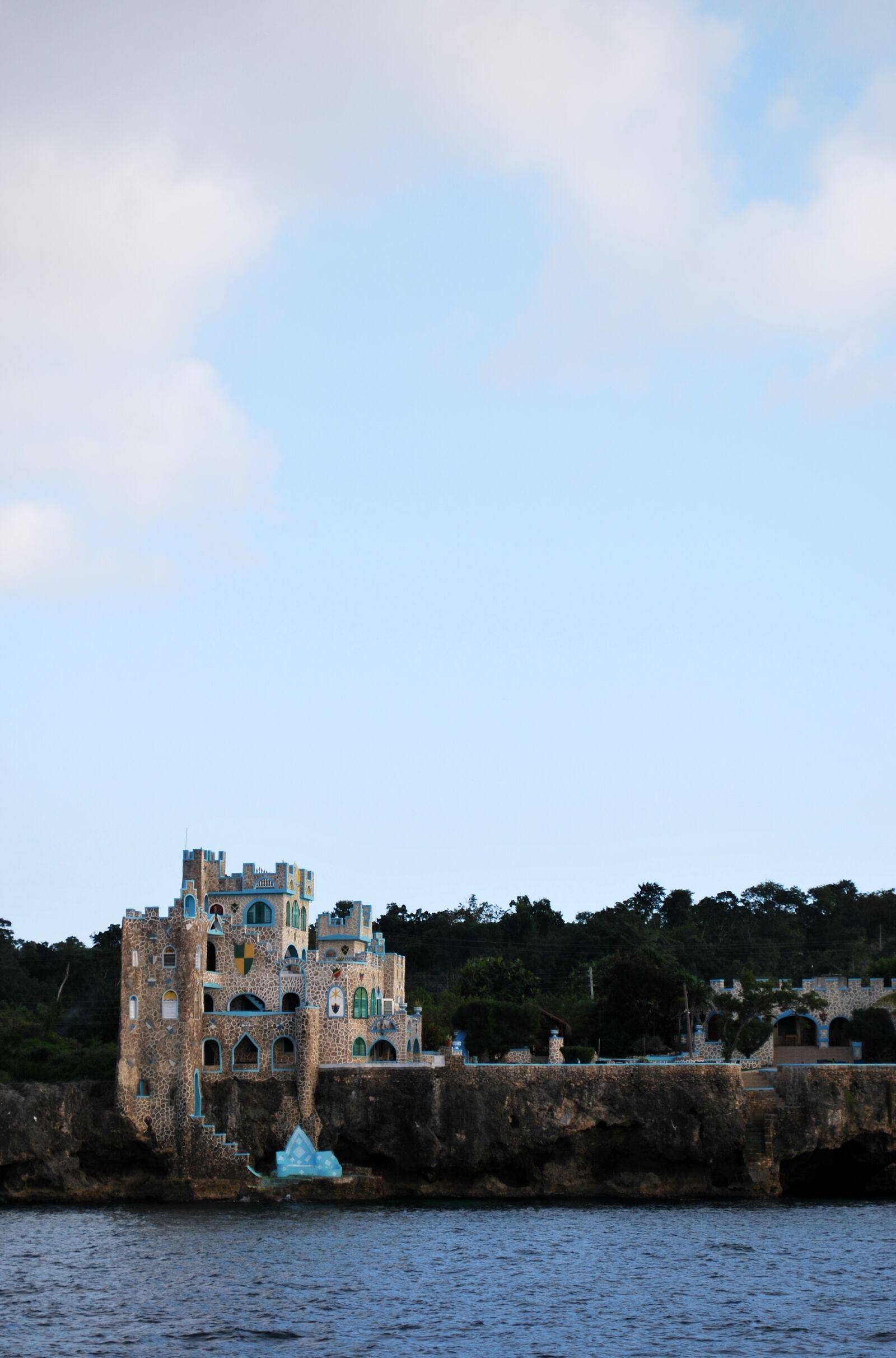 Nikon D60 sample photo. Jamaica, castle, shore photography