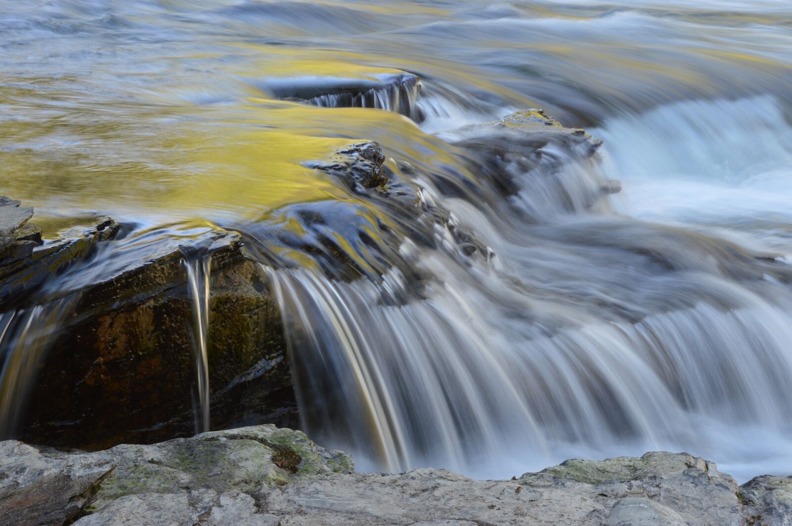 Nikon D3200 sample photo. Upper mcdonald creek, flowing photography