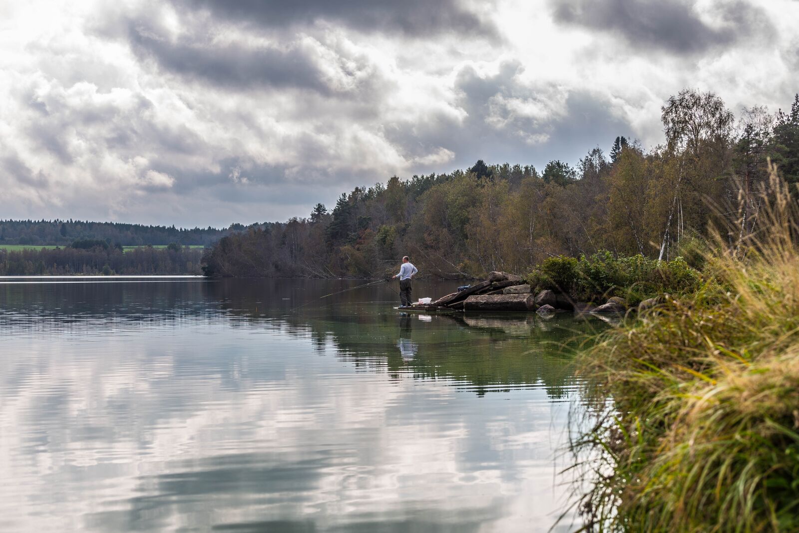 Canon EOS 6D + Canon EF 70-200mm F4L USM sample photo. Michurinskoye lake, michurinskiy, landscape photography