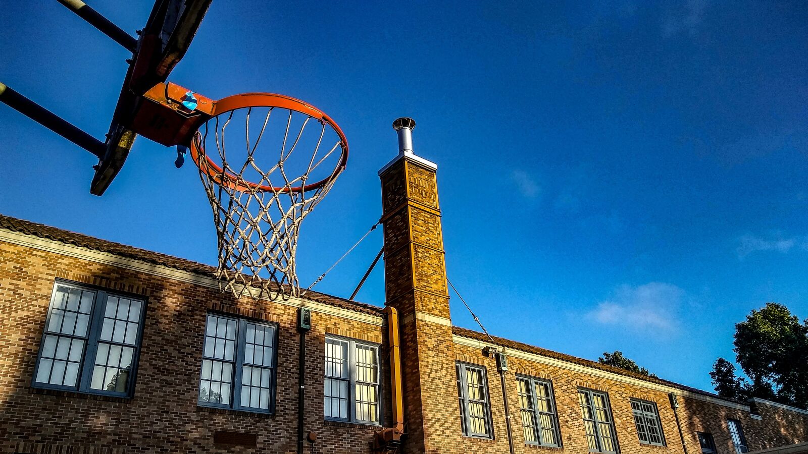 LG STYLO 2 PLUS sample photo. School, hoop, basketball photography