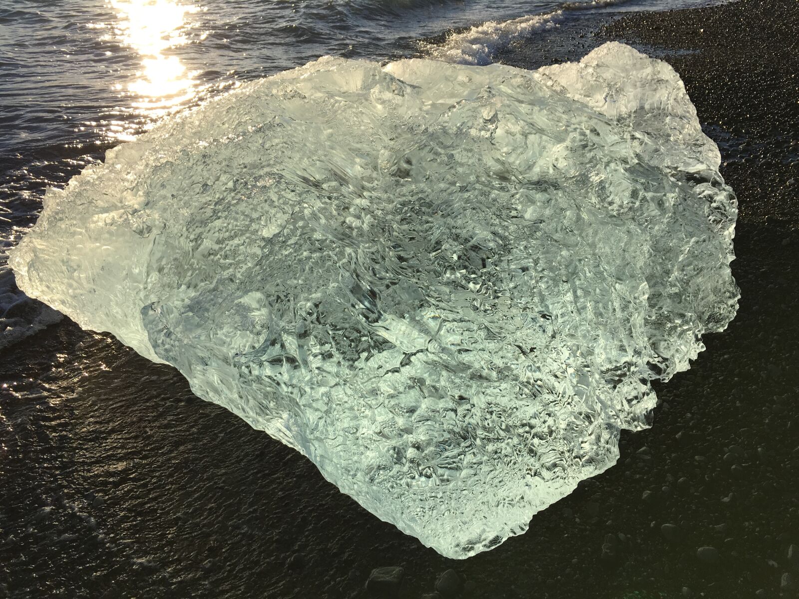 Apple iPhone 6s sample photo. Ice, ice cubes, iceland photography