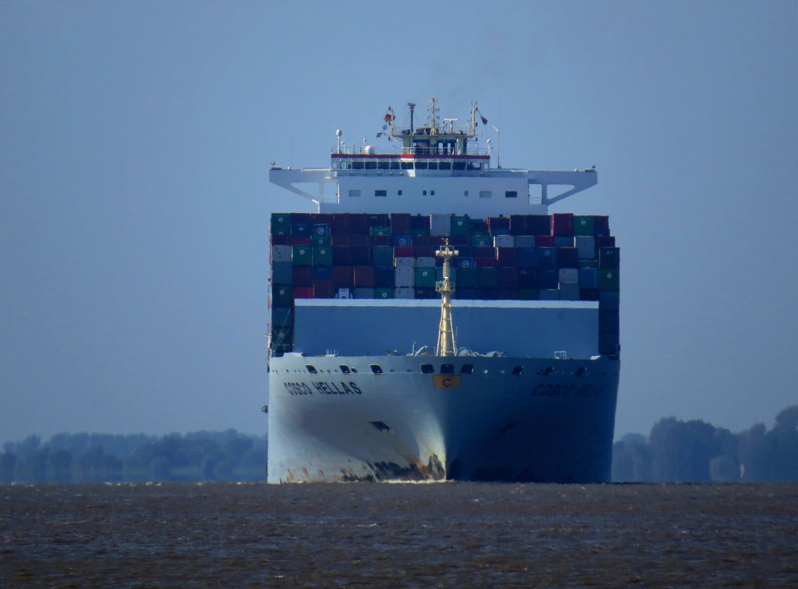 Canon PowerShot SX50 HS sample photo. Elbe, maritime, transport photography