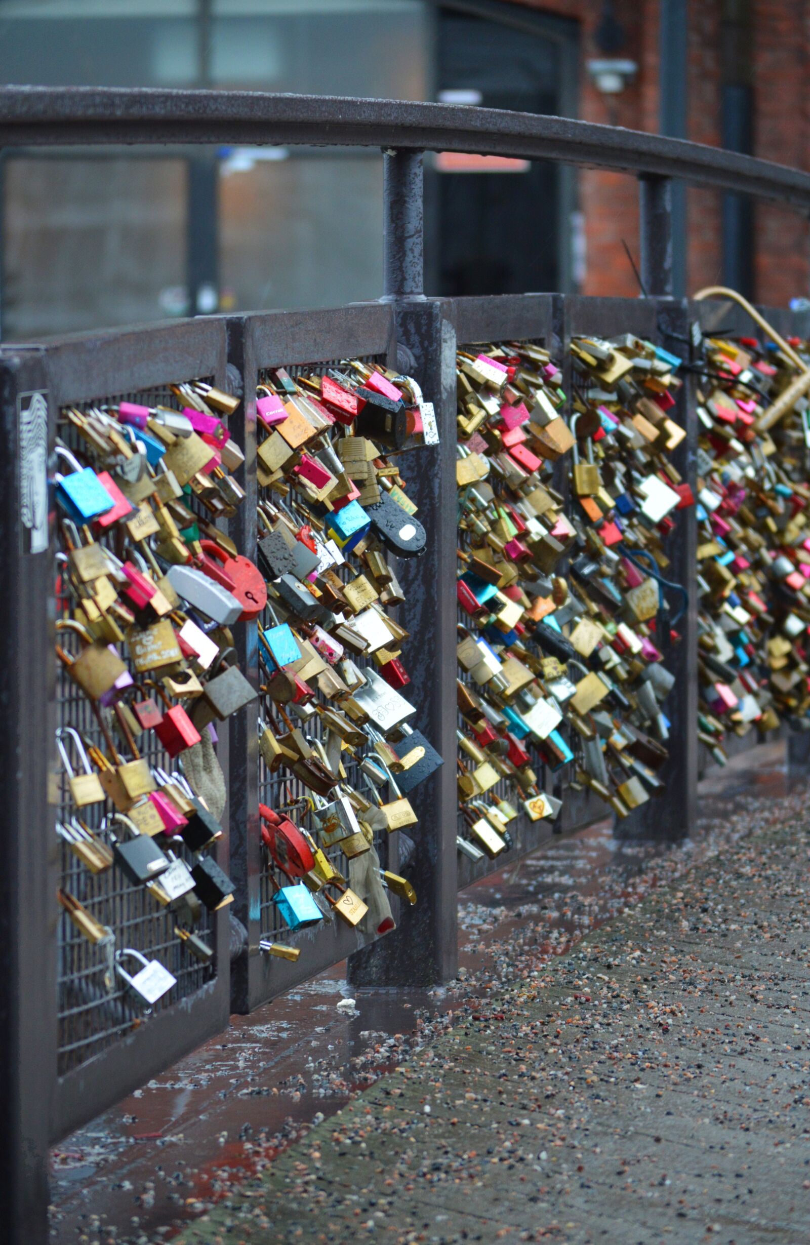 Nikon D3200 sample photo. Bridge, love, lock photography