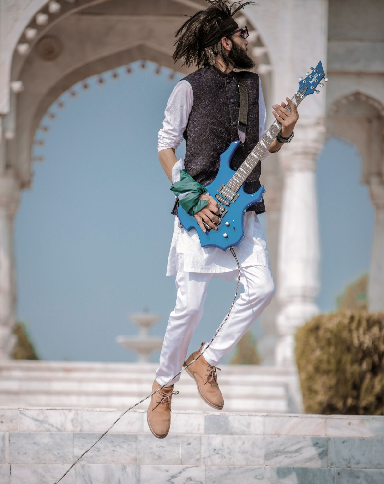 Canon EOS 6D Mark II sample photo. Style, guitar, rock photography