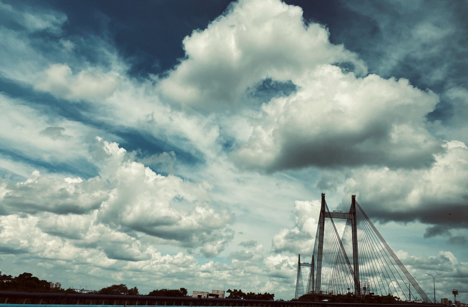 Apple iPhone 11 sample photo. Bridge, clouds, sky photography