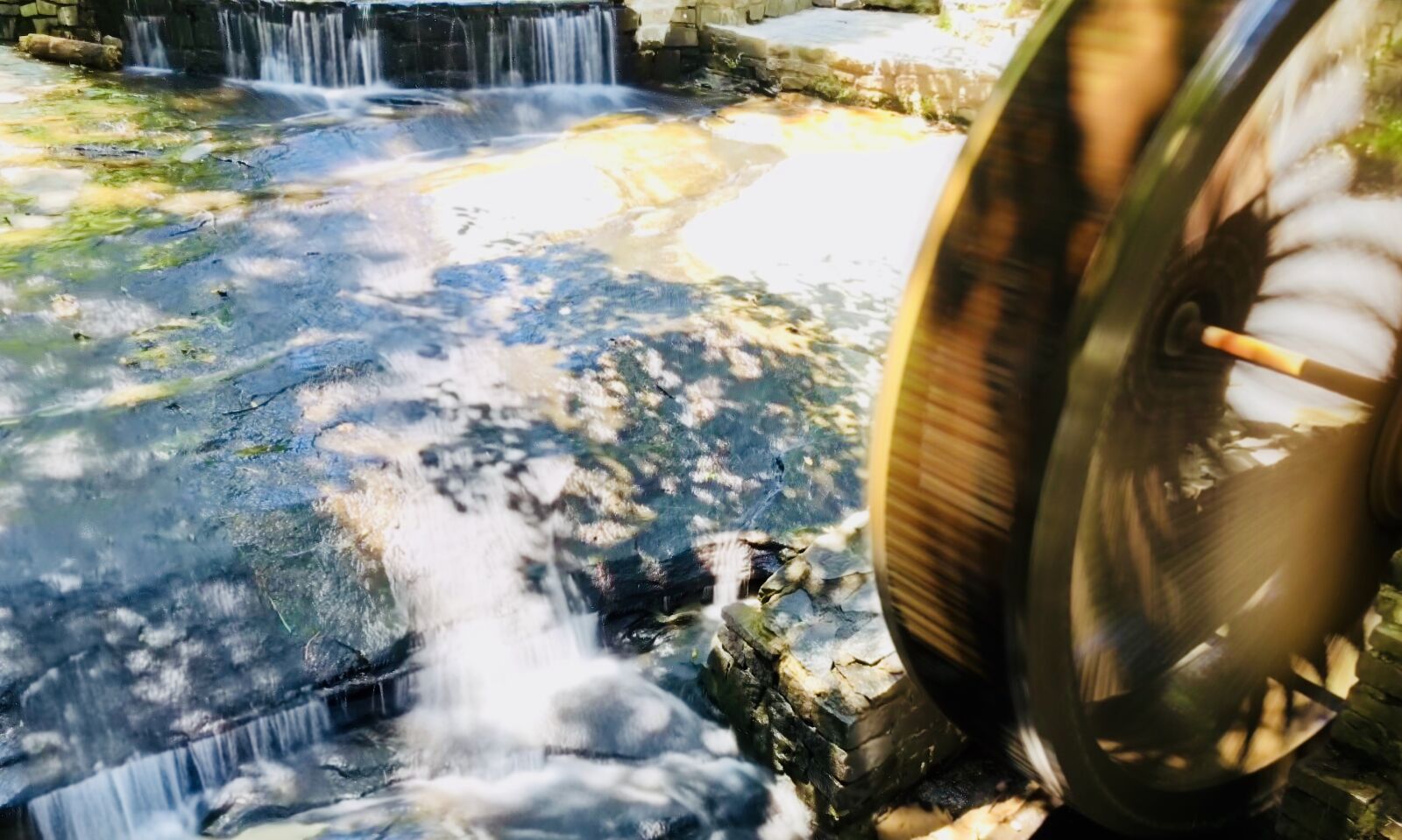 Apple iPhone 8 Plus sample photo. Water mill, water, mill photography