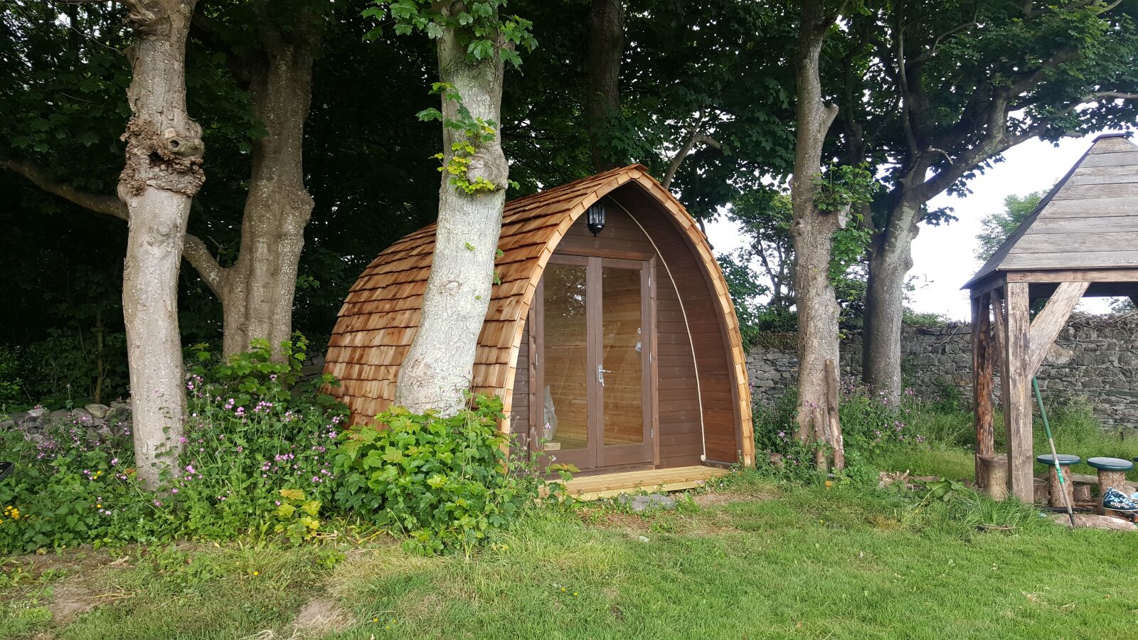 Samsung GALAXY S6 edge sample photo. Garden office, garden annex photography