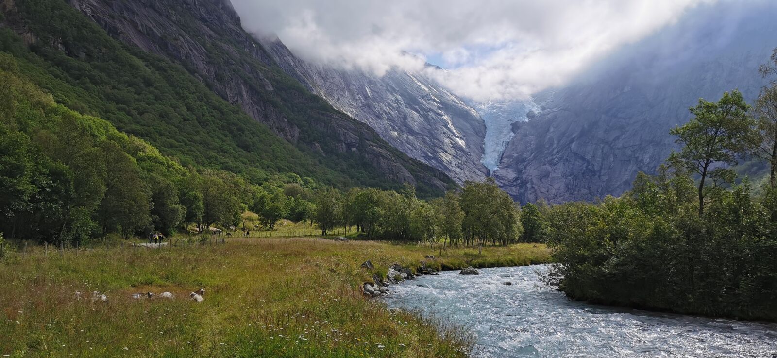 HUAWEI P30 sample photo. Scandinavia, norway, briksdal photography