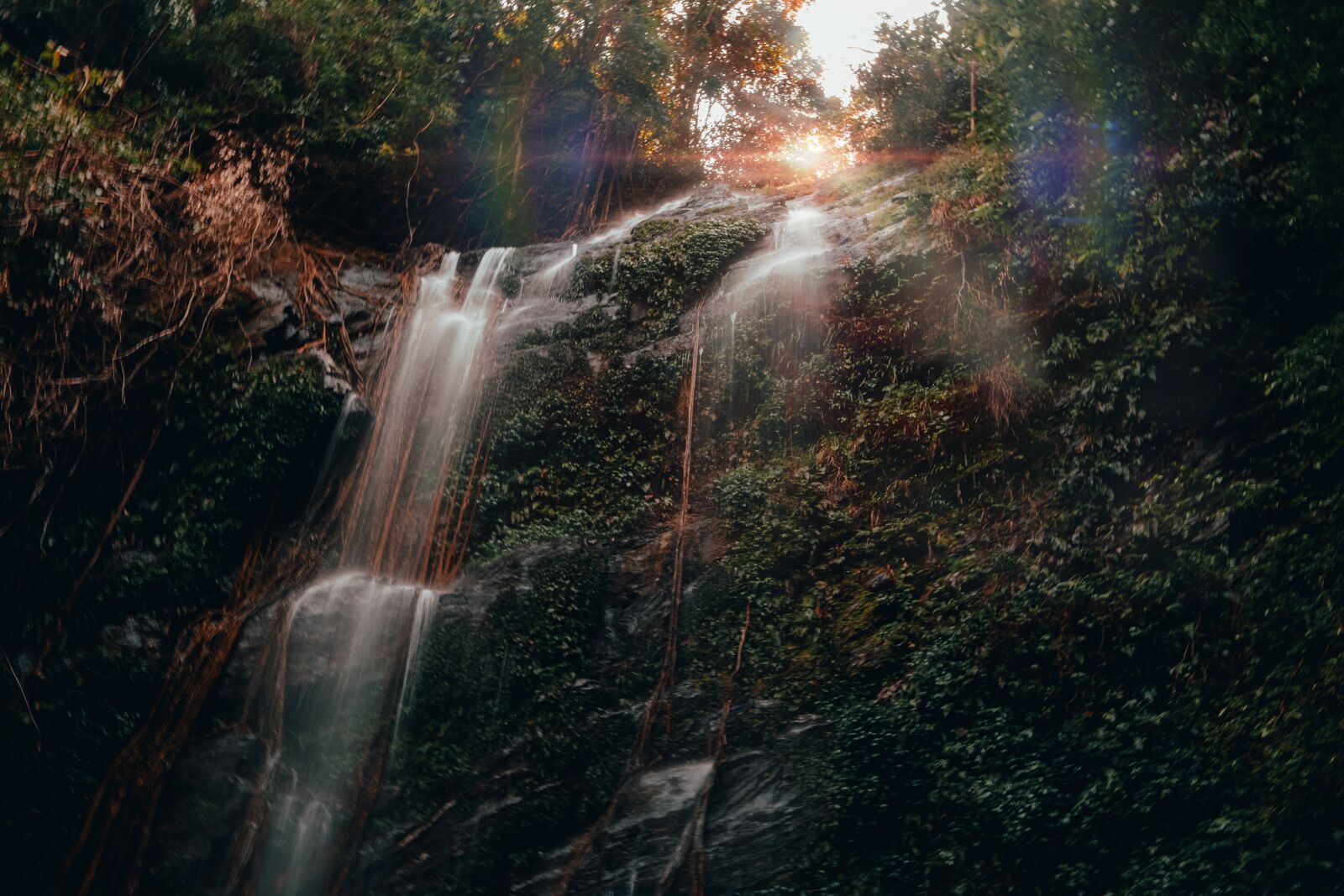 Nikon D5200 sample photo. Waterfall, scenic, nature photography