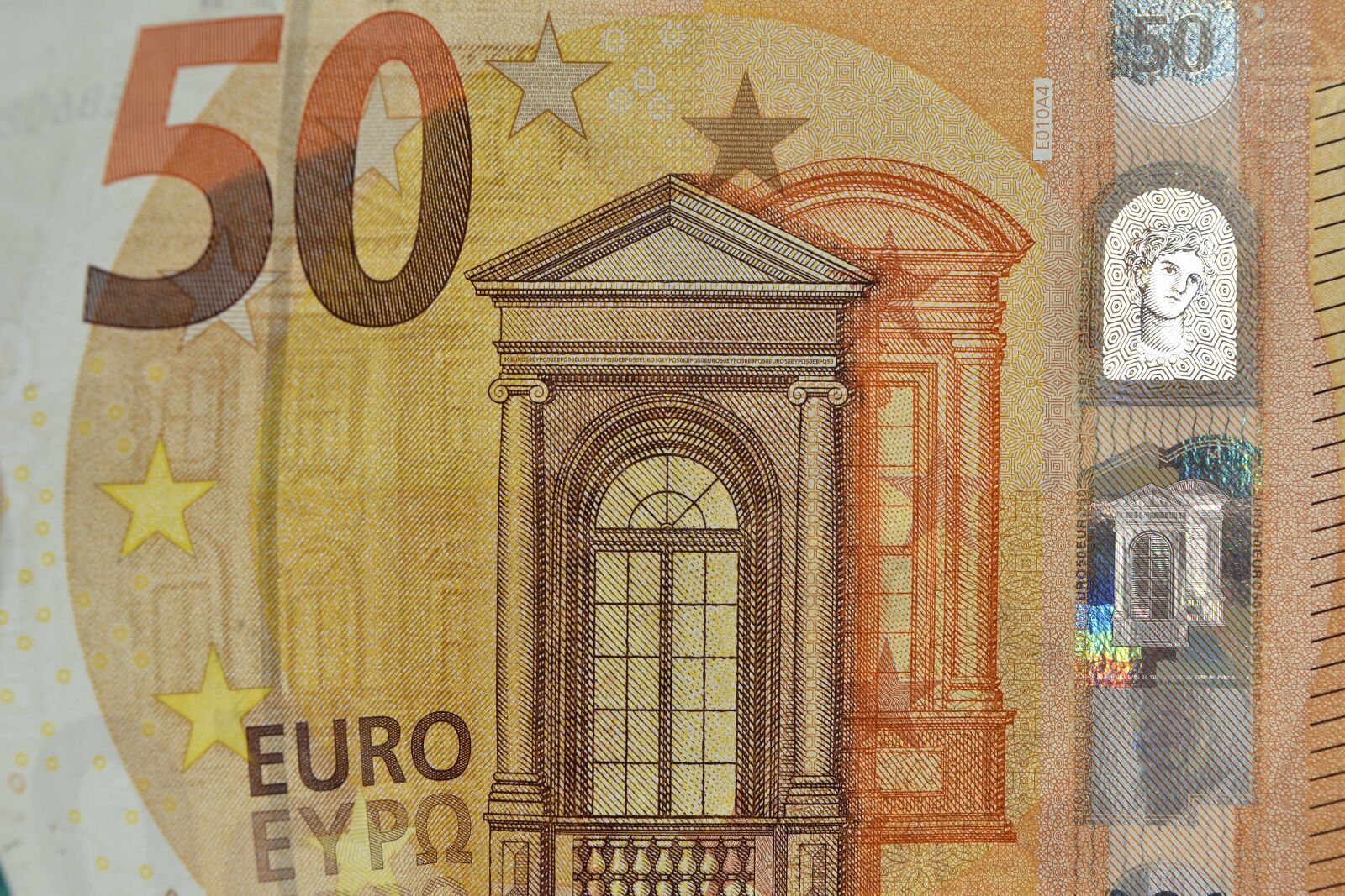 Nikon D5500 sample photo. Euro, european, paper money photography