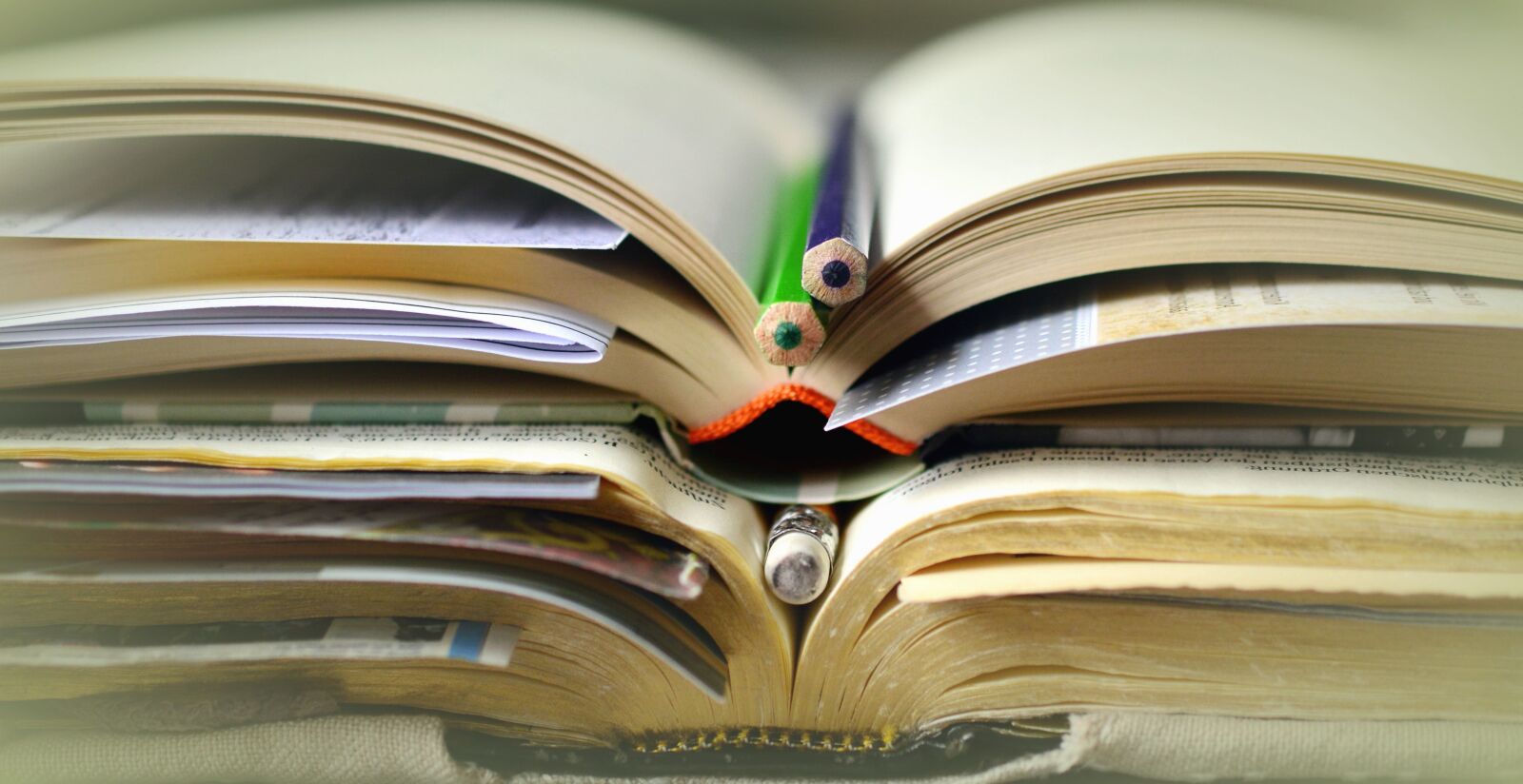 Nikon D5200 sample photo. Pencil, marker, book photography