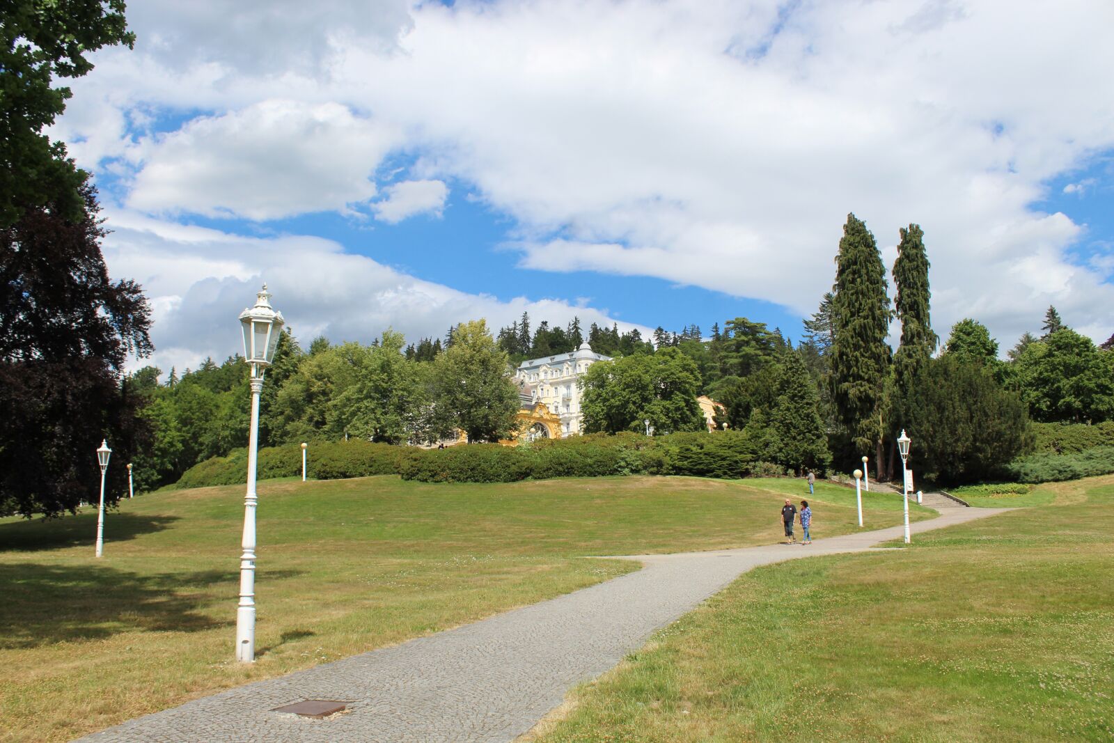 Canon EOS 4000D (EOS Rebel T100 / EOS 3000D) sample photo. Marianske lazne, panorama, trees photography