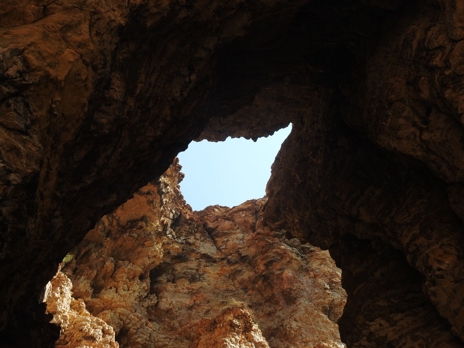 Nikon Coolpix P900 sample photo. Cave, sky, rock photography