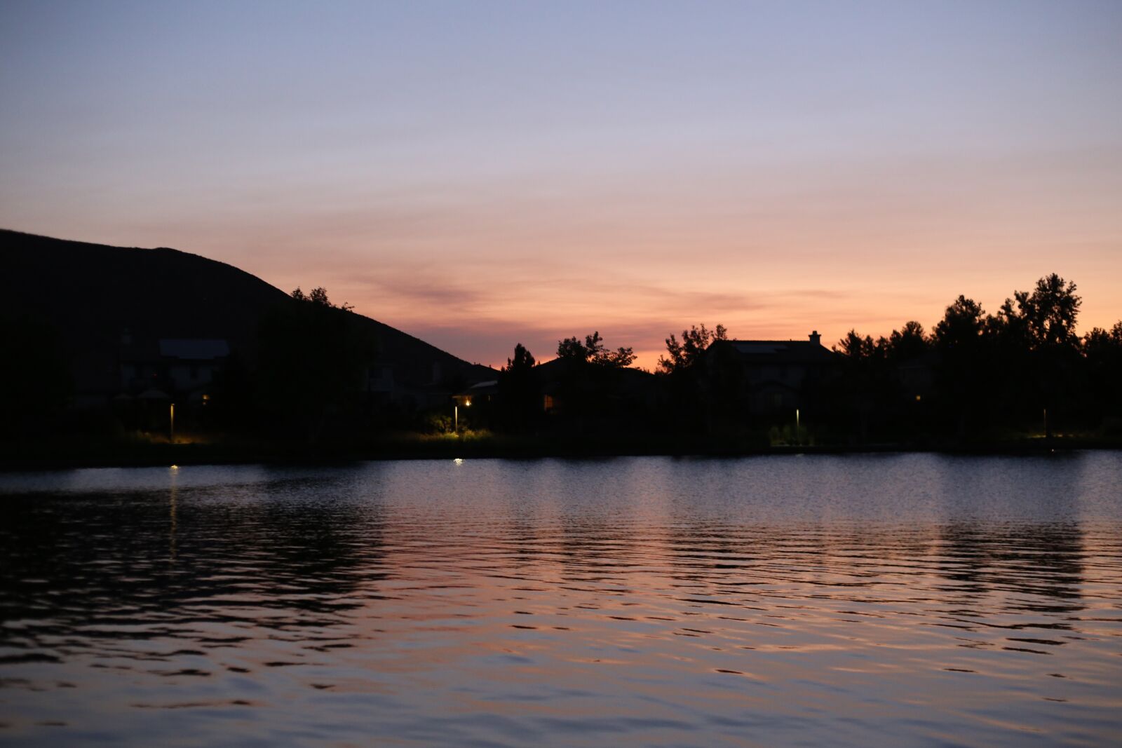 Canon EOS 6D sample photo. Lake, sunset, dusk photography