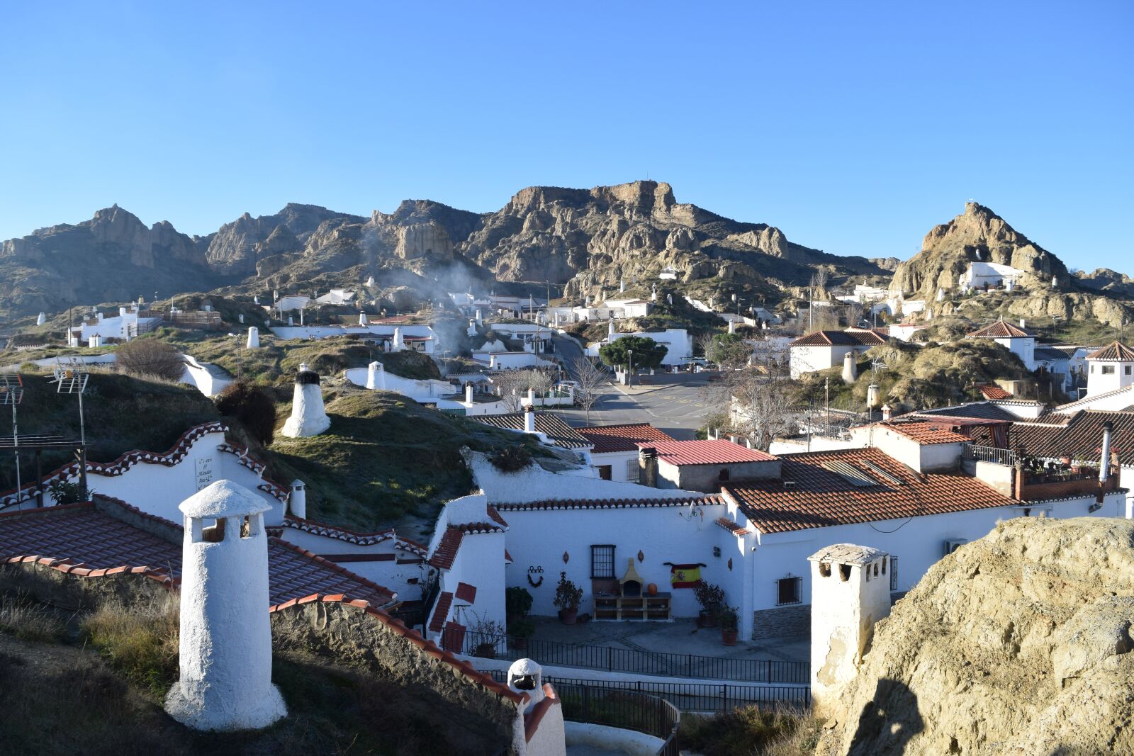 Nikon D5300 sample photo. Dawn, landscape, cave house photography