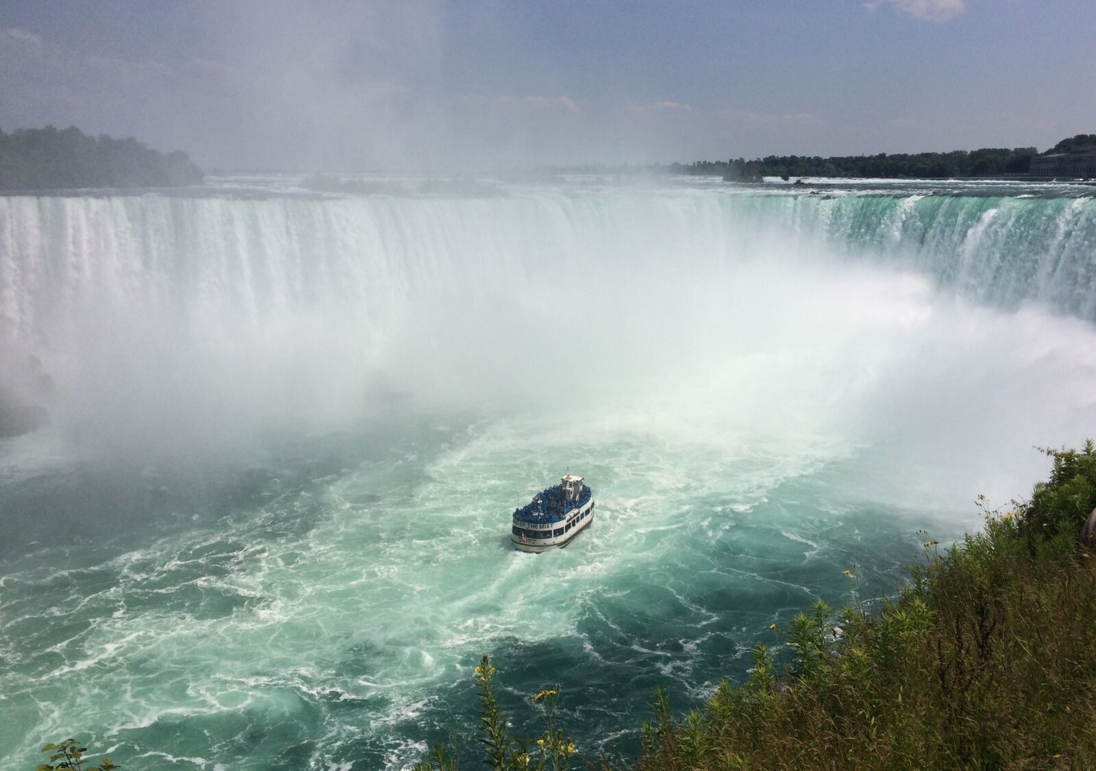iPhone 5s back camera 4.15mm f/2.2 sample photo. Niagara falls, waterfall, canada photography