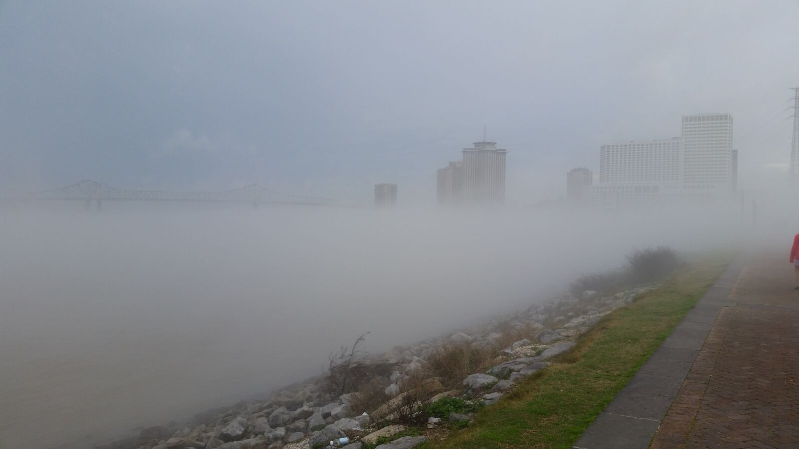 Samsung Galaxy S5 Active sample photo. New orleans, fog, lake photography