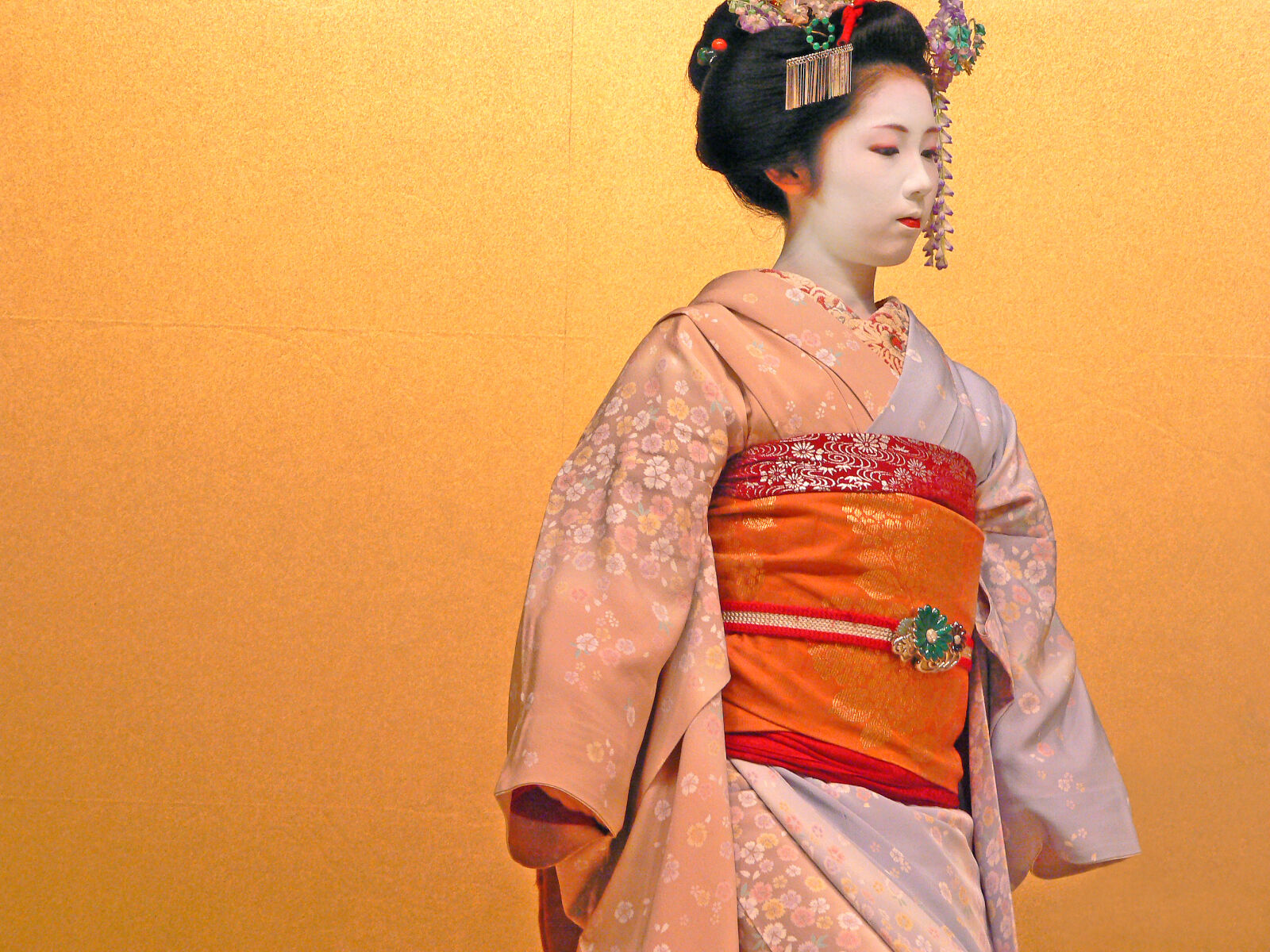 Panasonic DMC-FZ7 sample photo. Geisha, japan, kimono, woman photography