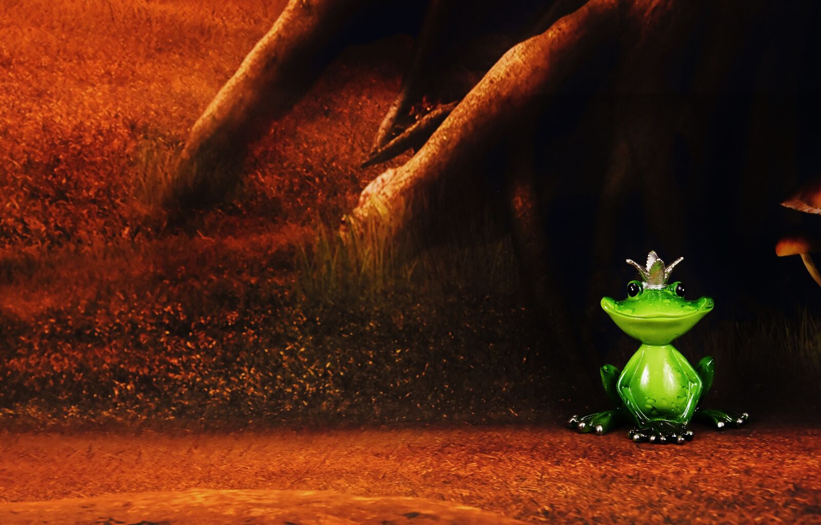 Nikon D7200 sample photo. Frog prince, crown, figure photography