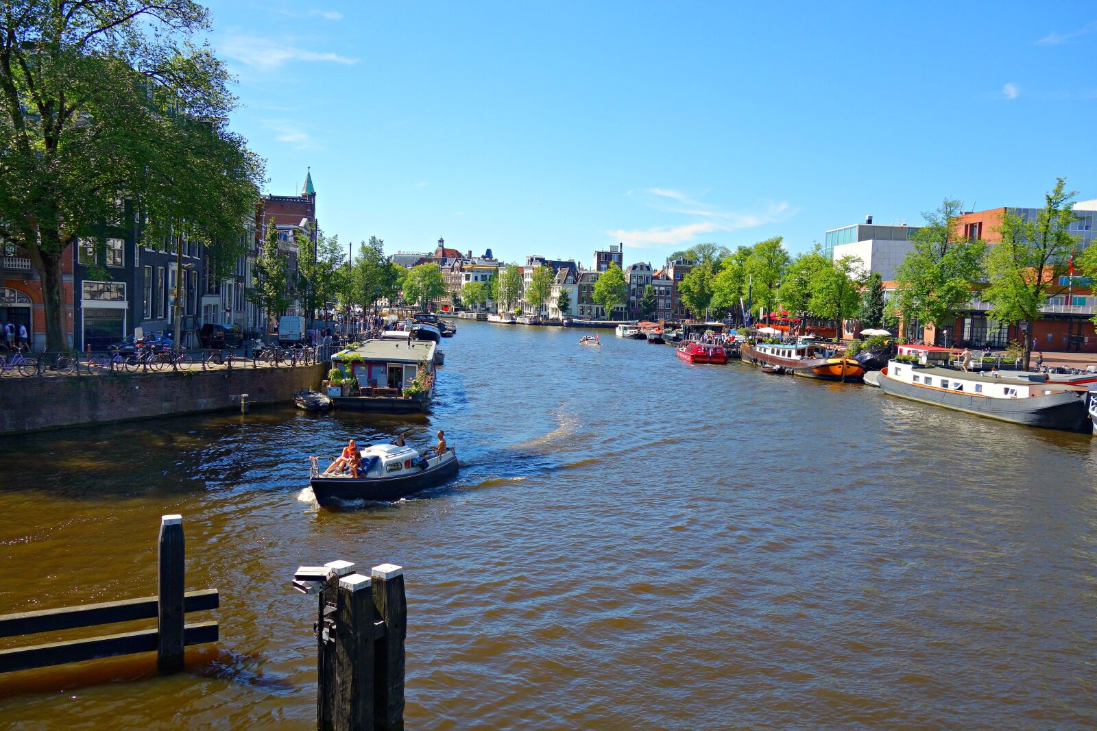 Sony Cyber-shot DSC-RX100 sample photo. Amsterdam, amstel river, city photography