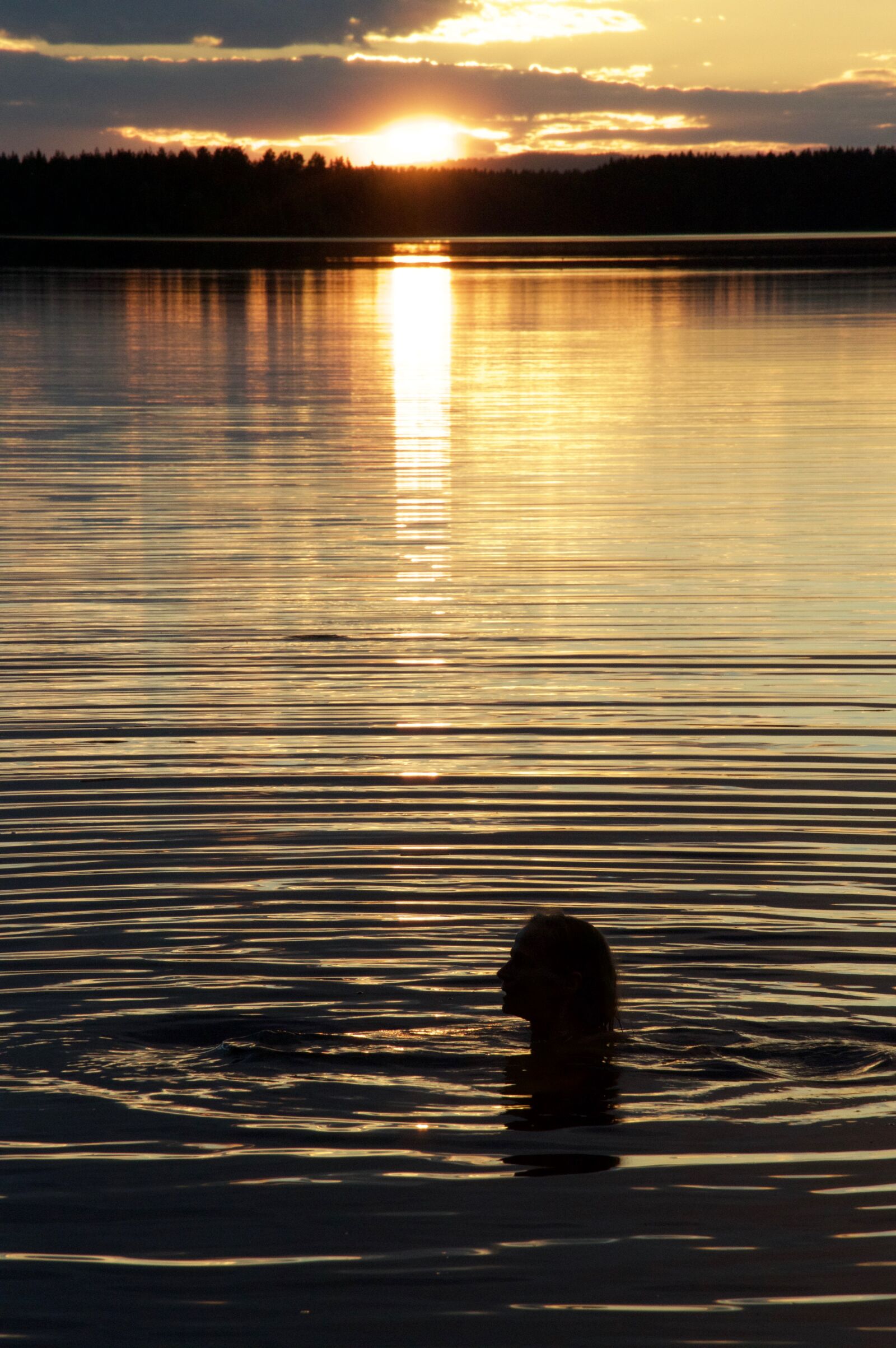Nikon D3200 sample photo. Bath, sunset, lake photography