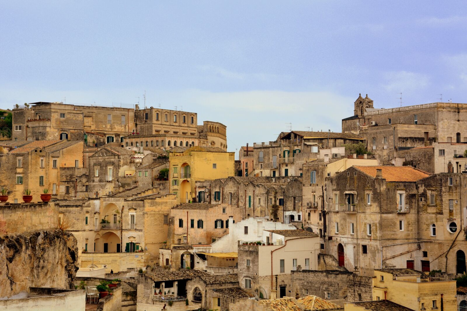 Nikon D7100 sample photo. Matera, houses, old photography