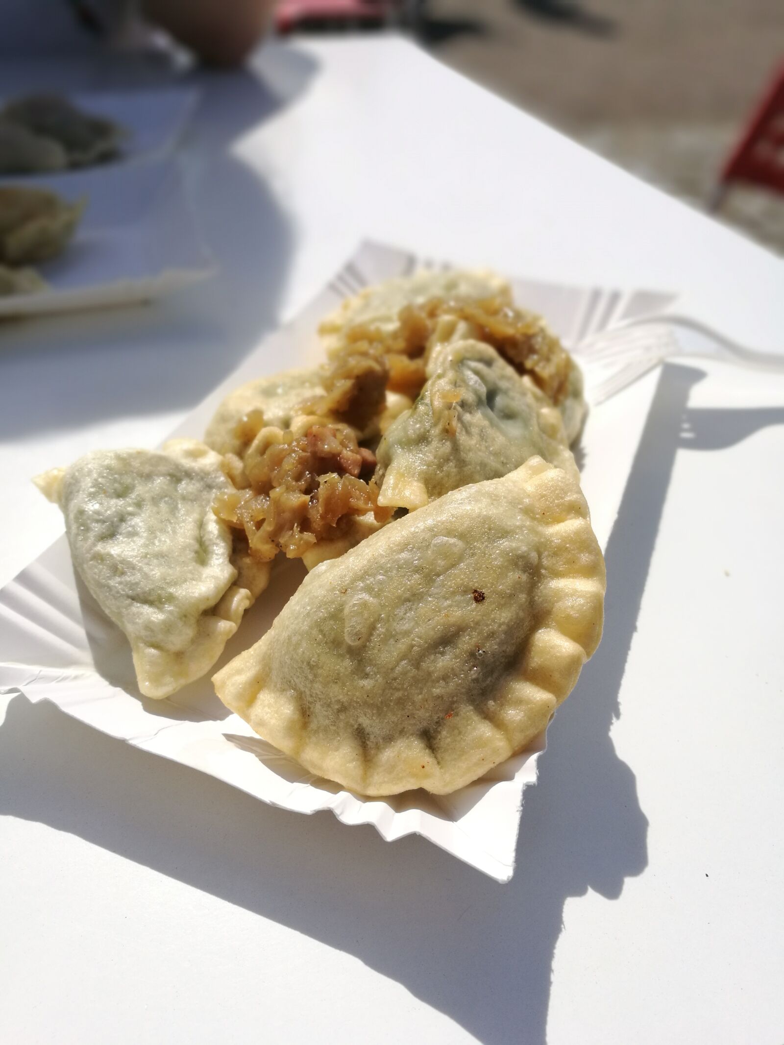 HUAWEI P9 sample photo. Dumplings, dumpling, gyoza photography