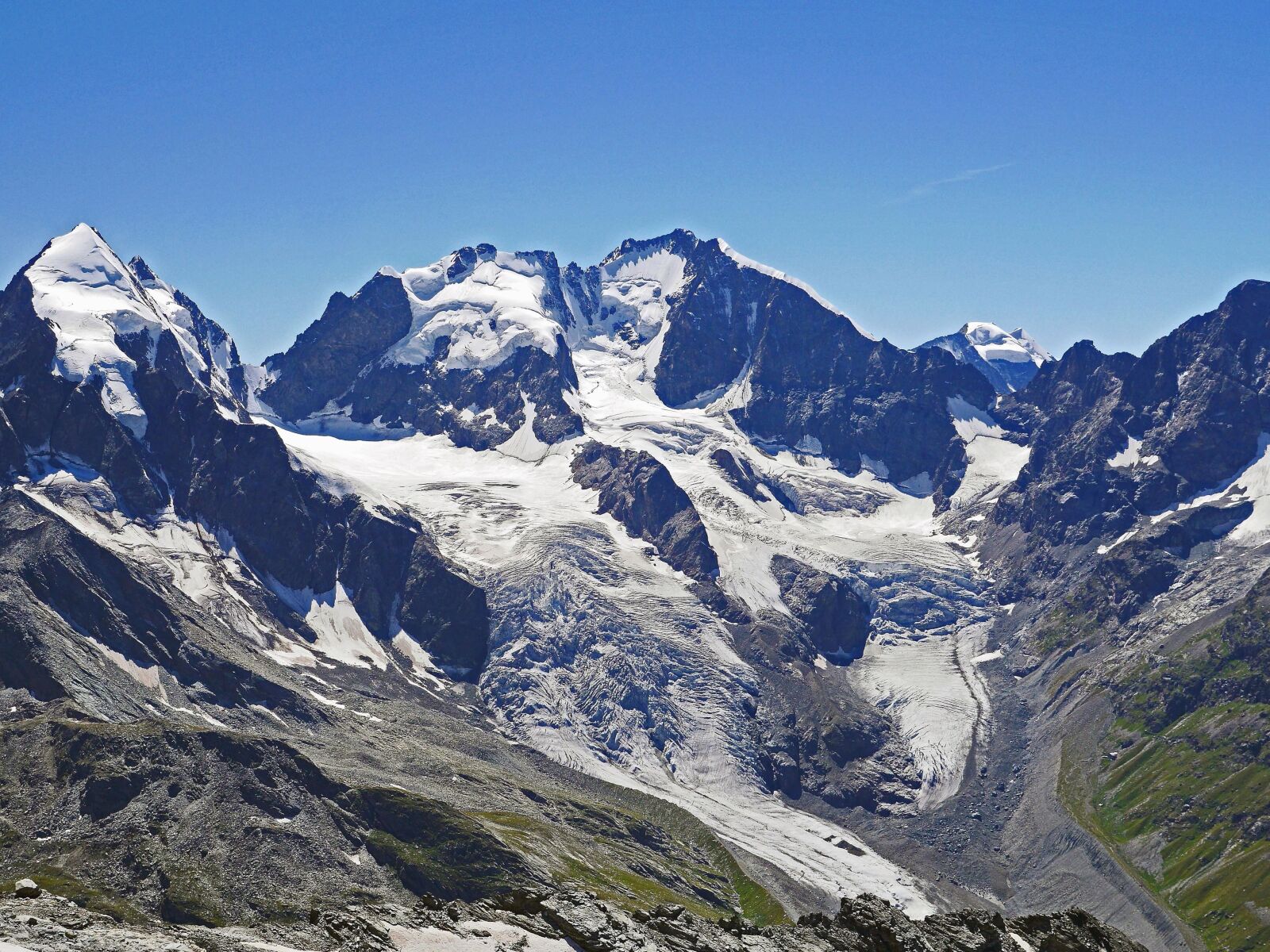 Panasonic Lumix DMC-GH3 sample photo. Mountain, glacier, snow, landscape photography