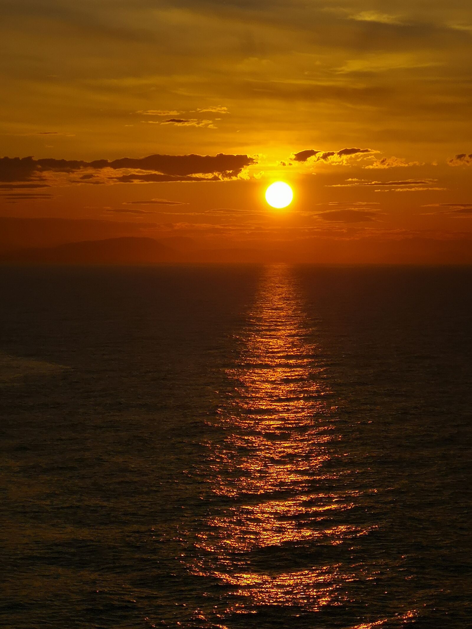 HUAWEI CLT-L29 sample photo. Sunset, sea, sky photography