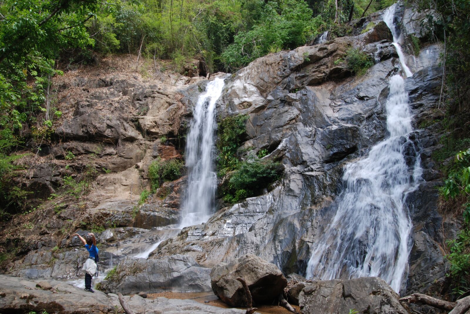 Nikon D80 sample photo. Nature, travel, waterfall photography