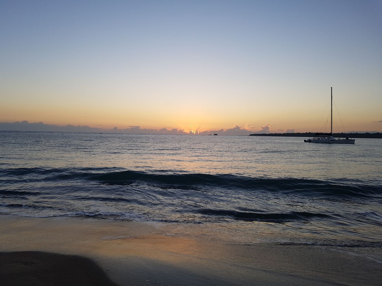 Samsung Galaxy S7 sample photo. Sunrise, ocean, sea photography