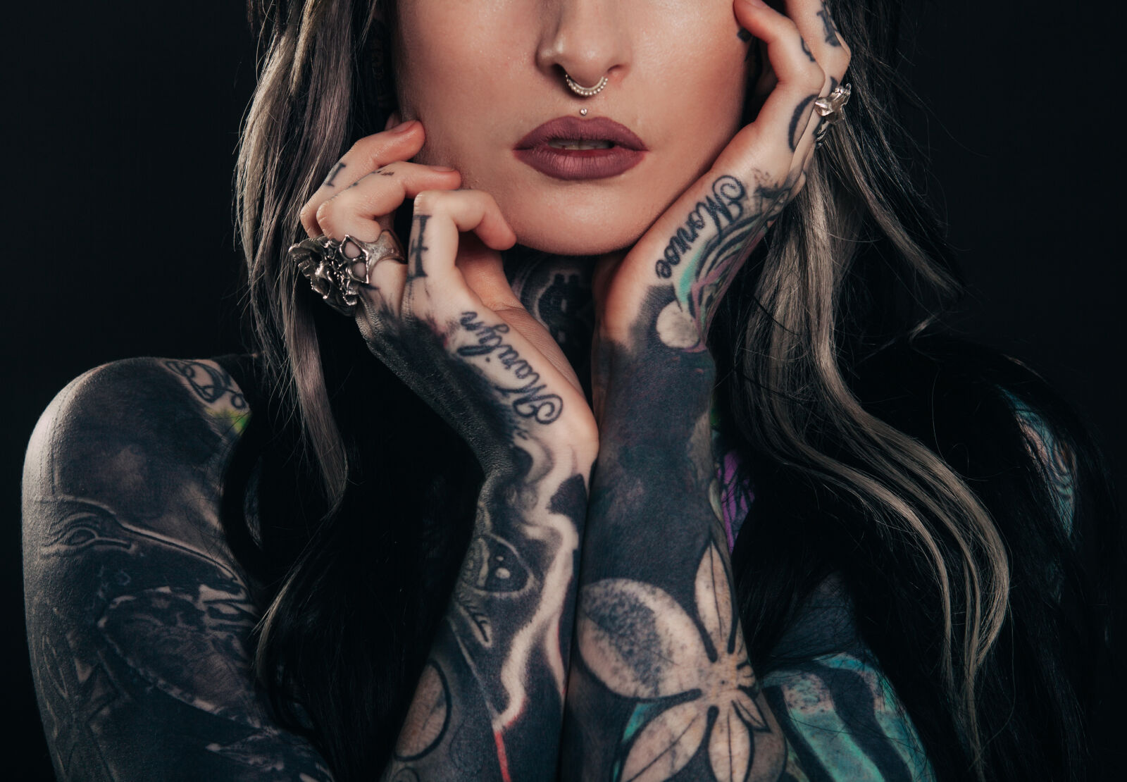 Canon EF 28-70mm f/2.8L USM sample photo. Woman, in, black, and photography