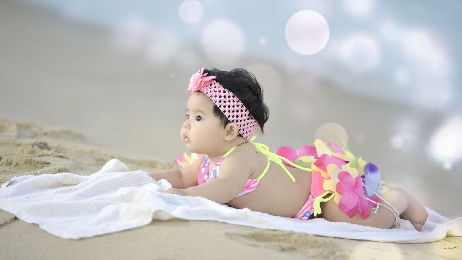 Nikon D700 sample photo. Baby, beach, happy photography