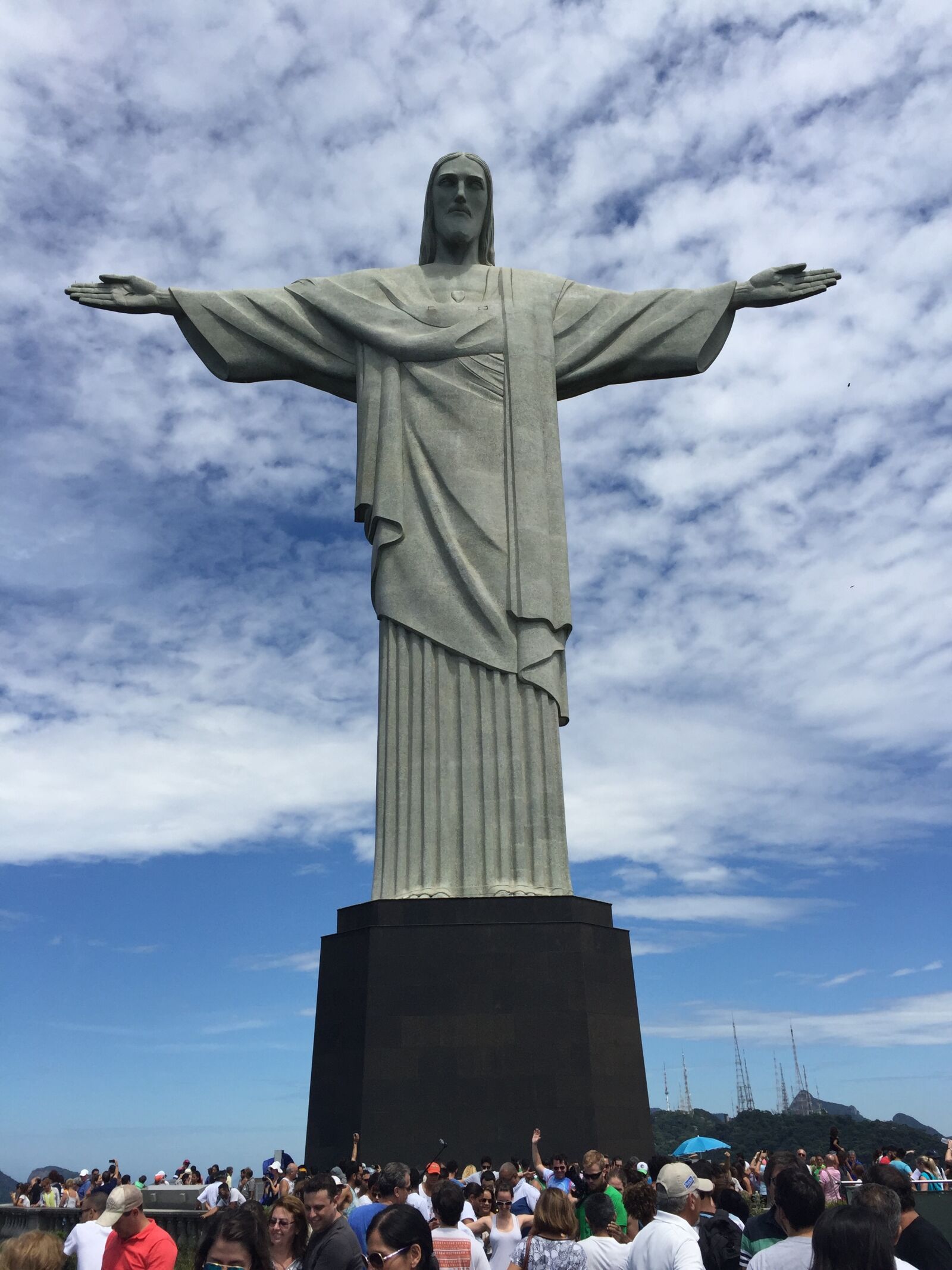 Apple iPhone 6 sample photo. Religion, people, the statue photography