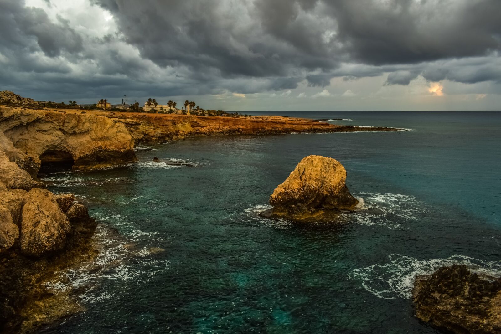 Nikon D3300 sample photo. Rocky coast, sea, nature photography