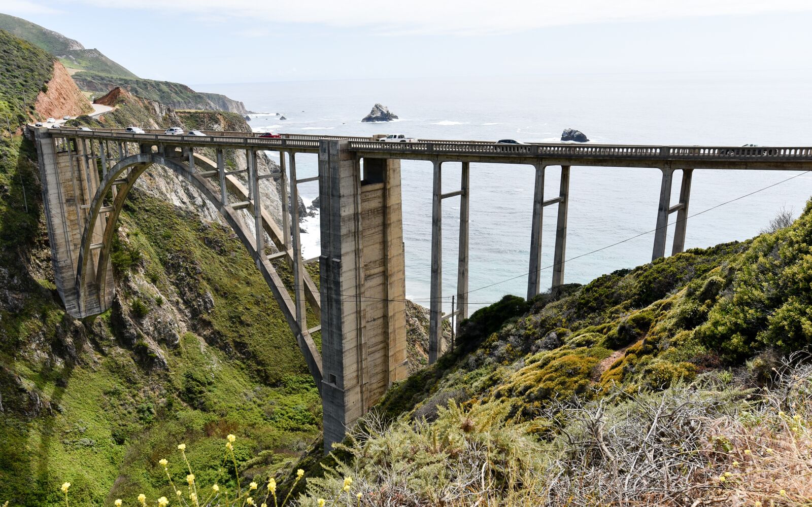 Nikon D750 sample photo. Bixby creek bridge, bridge photography