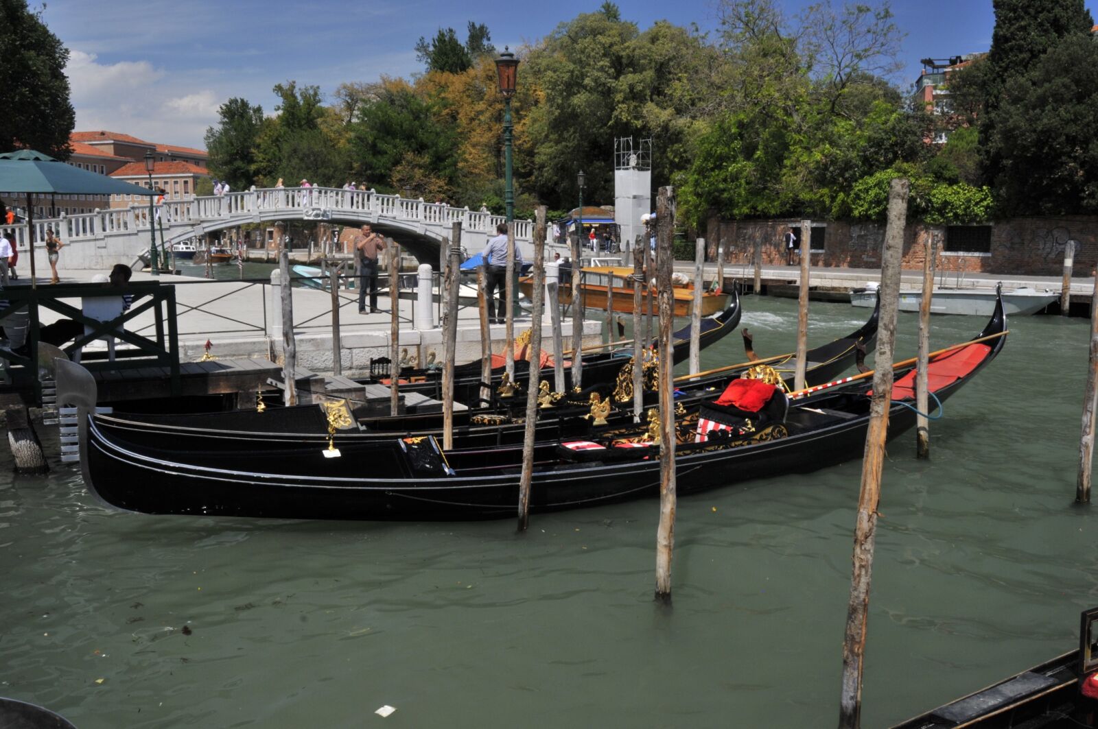 Nikon D300 sample photo. Gondola, venice, italy photography