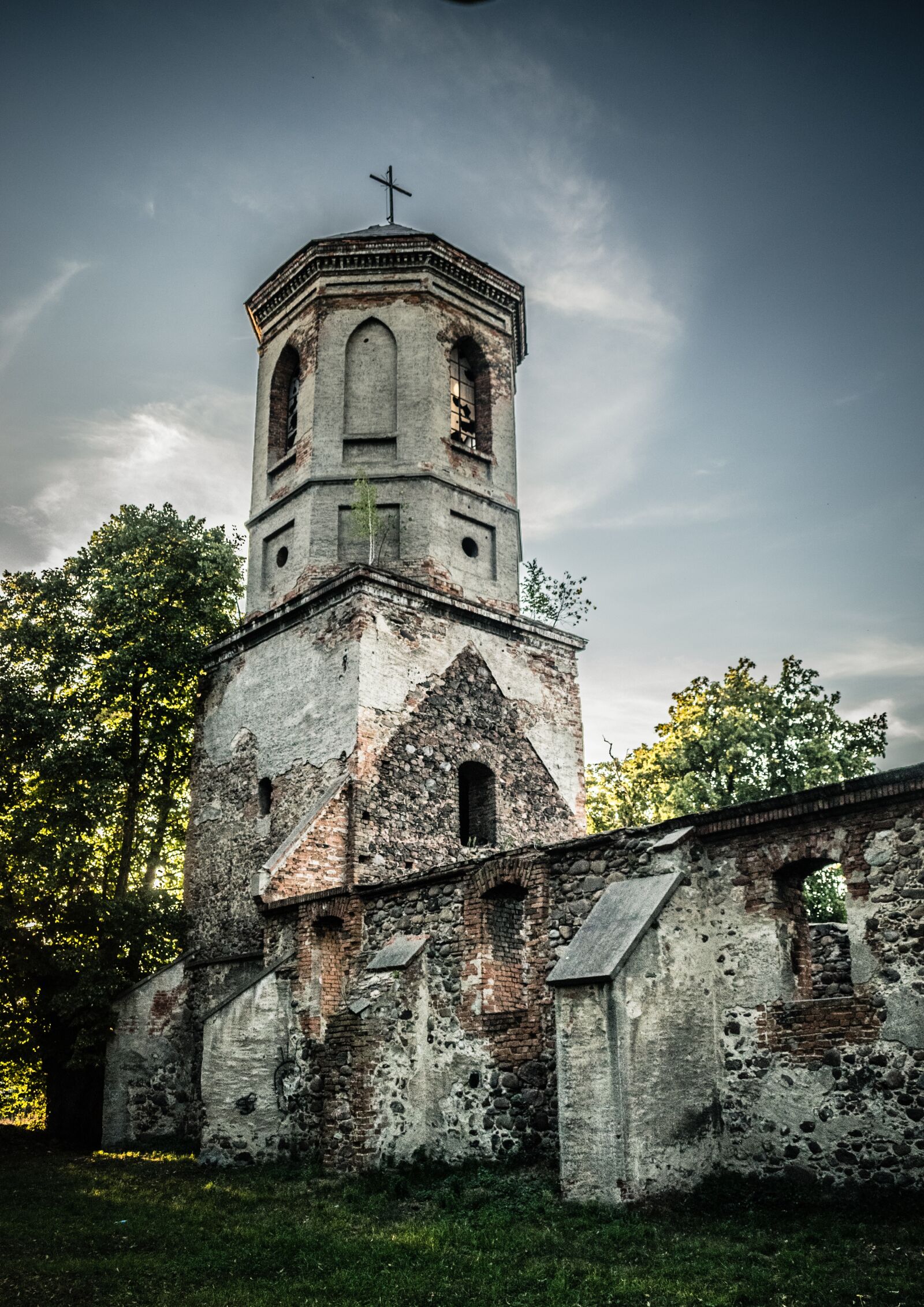Nikon D3300 sample photo. Church, the ruins of photography