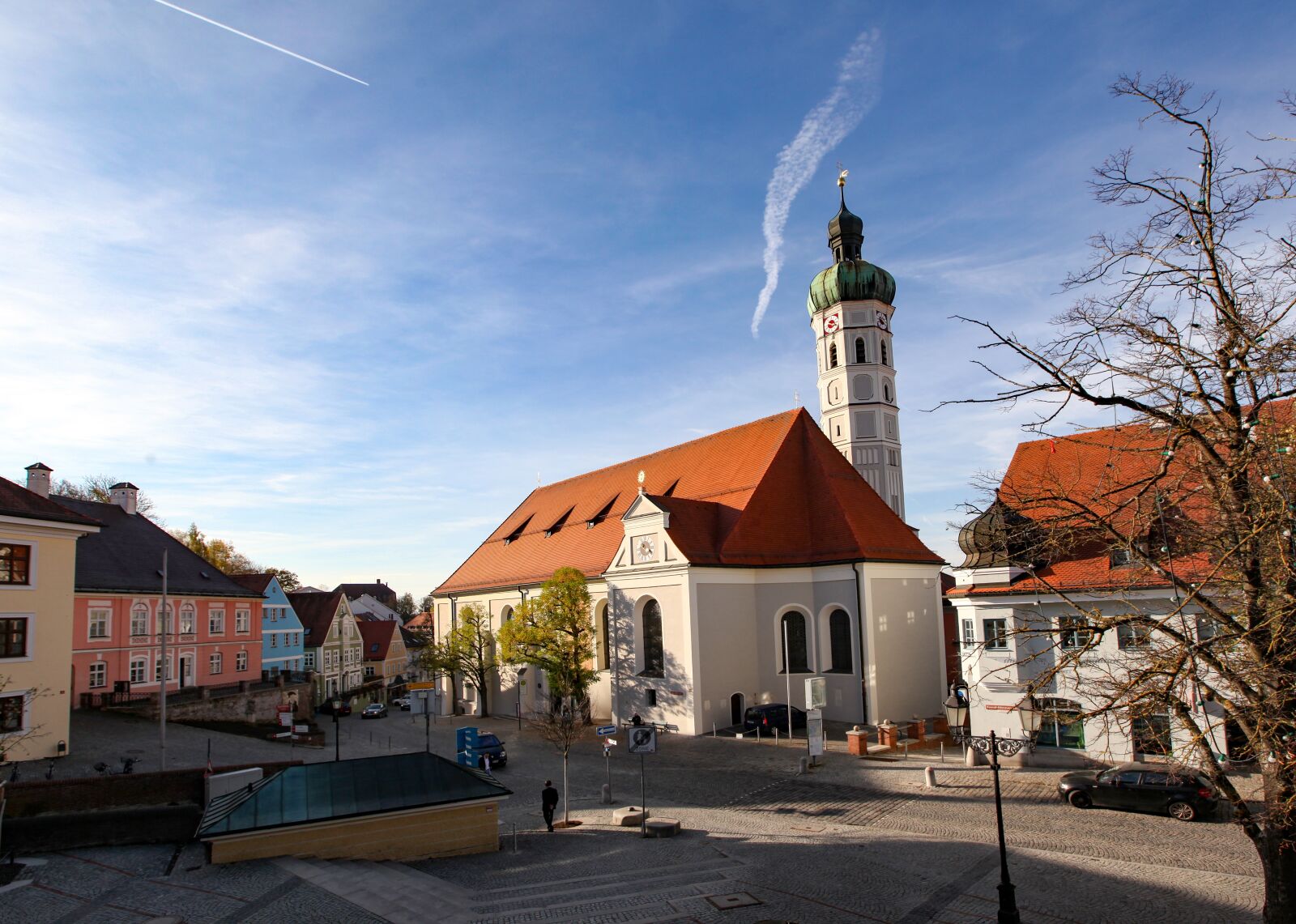 Canon EOS 5D Mark II sample photo. Dachau, historic center, bavaria photography