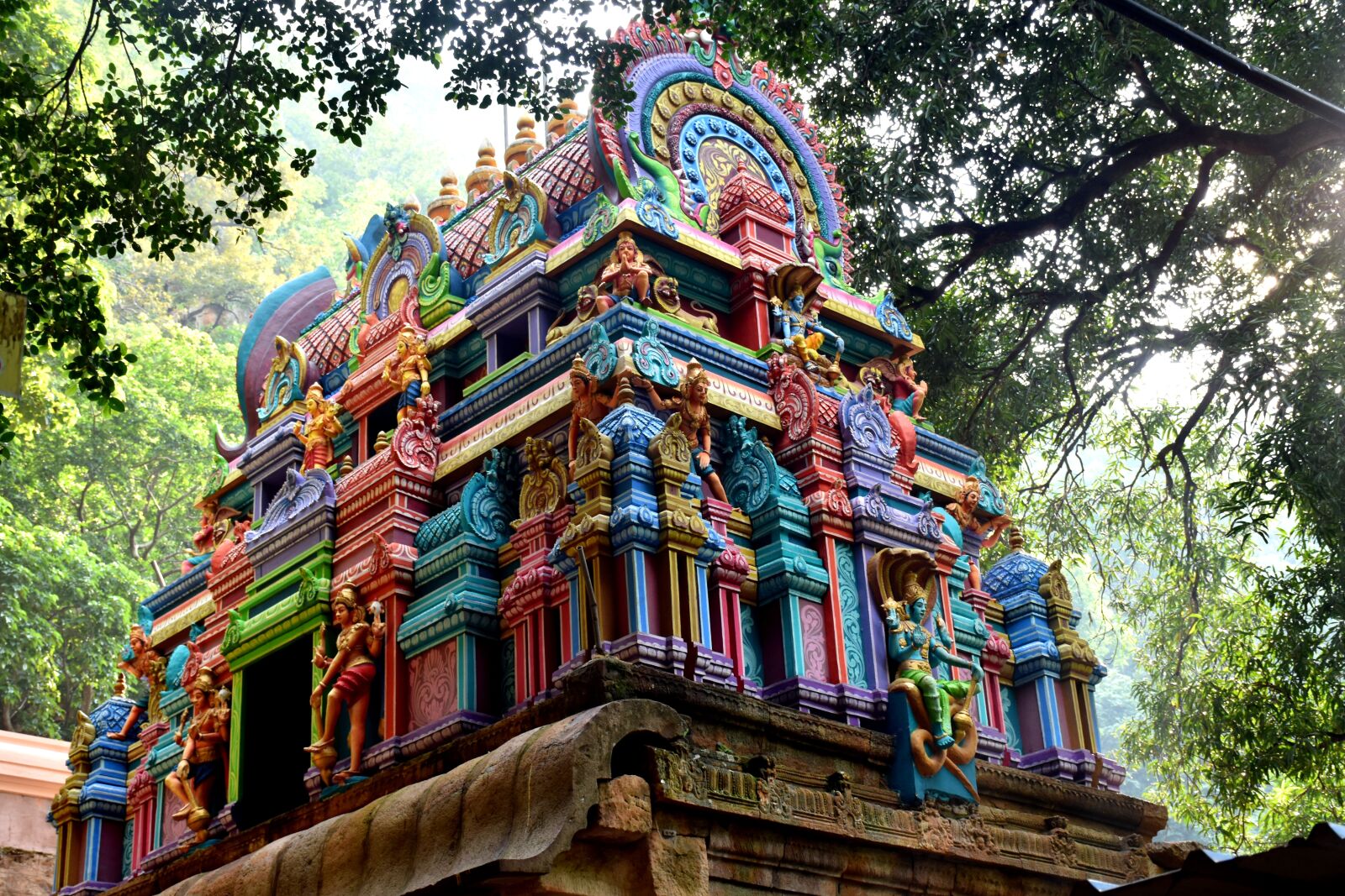 Nikon D5500 sample photo. Ahobilam, temple, andhra pradesh photography