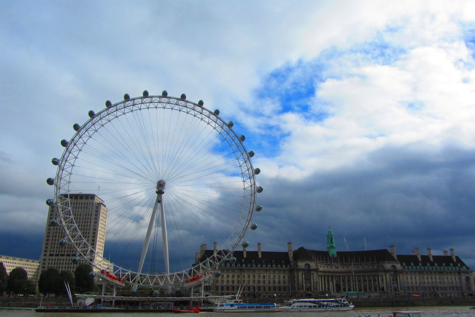 Canon PowerShot SX230 HS sample photo. London, london eye, england photography