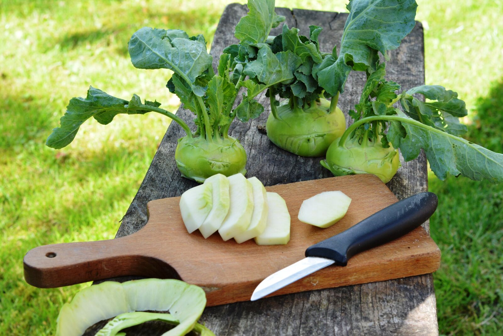 Nikon D5200 sample photo. Chinese cabbage ' kohlrabi photography