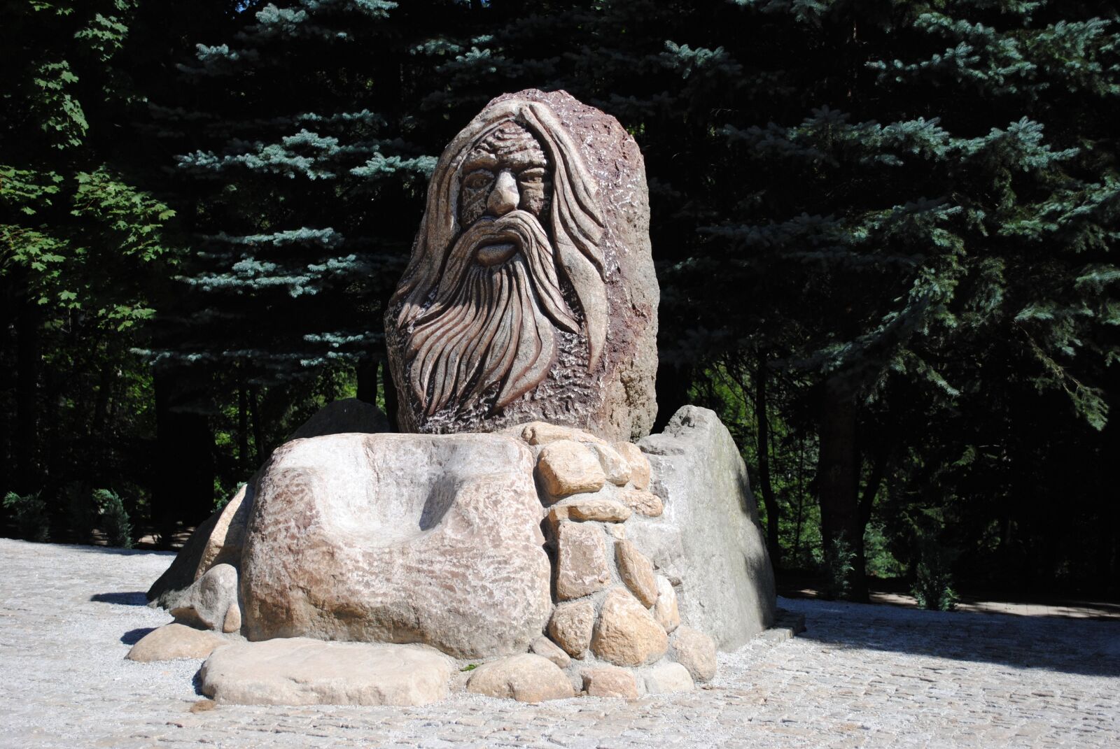 Nikon D3000 sample photo. Figure, monument, sculpture photography