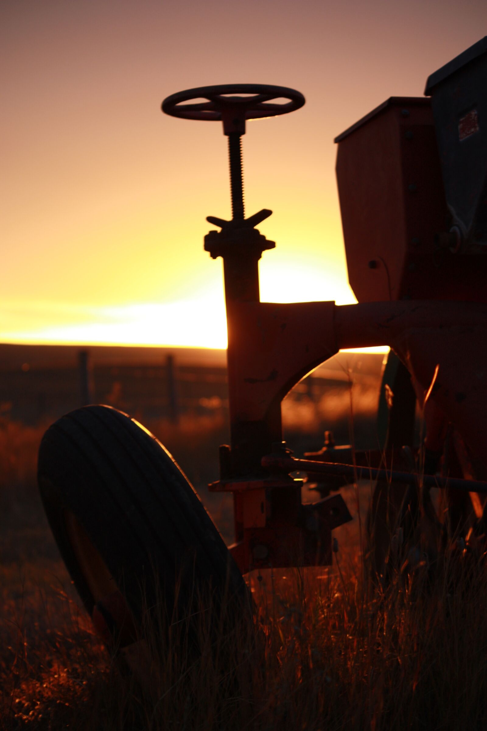 Canon EOS 450D (EOS Rebel XSi / EOS Kiss X2) sample photo. Sunset, farming, agriculture photography