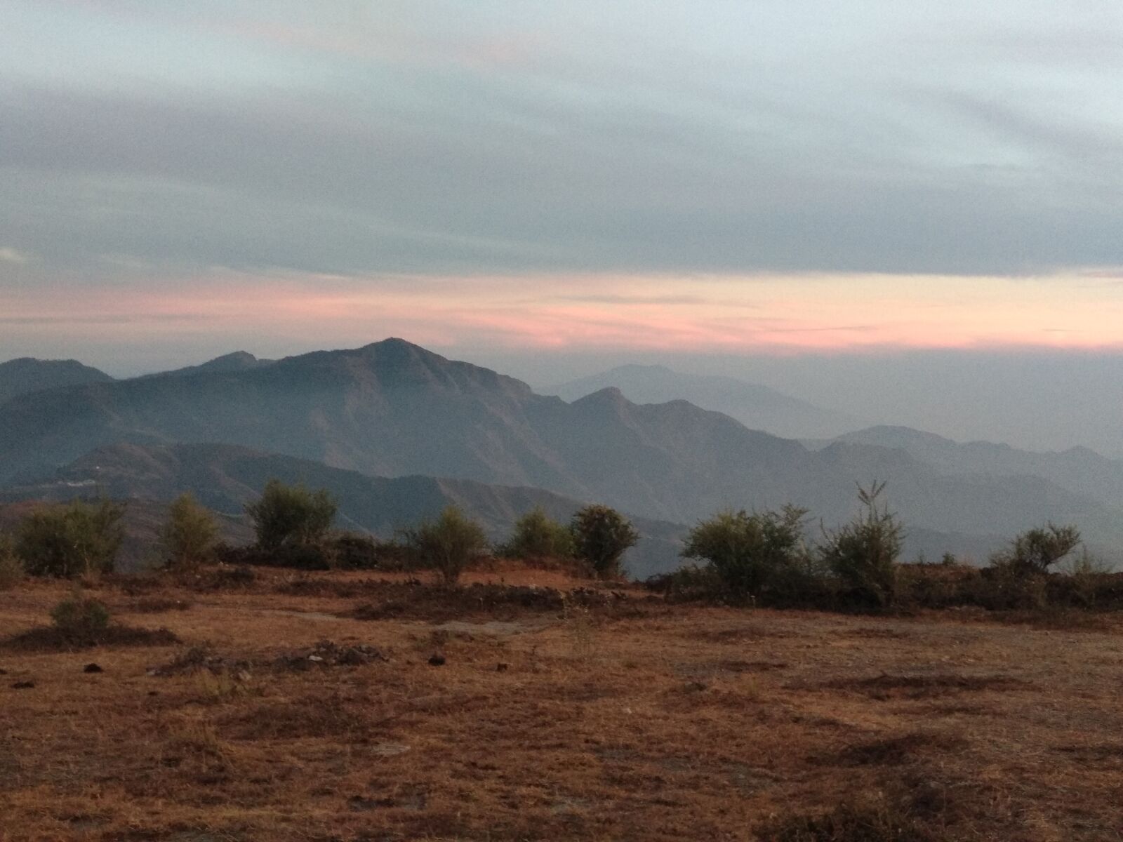 Xiaomi Mi A1 sample photo. Chakrata, mountain, sunset photography
