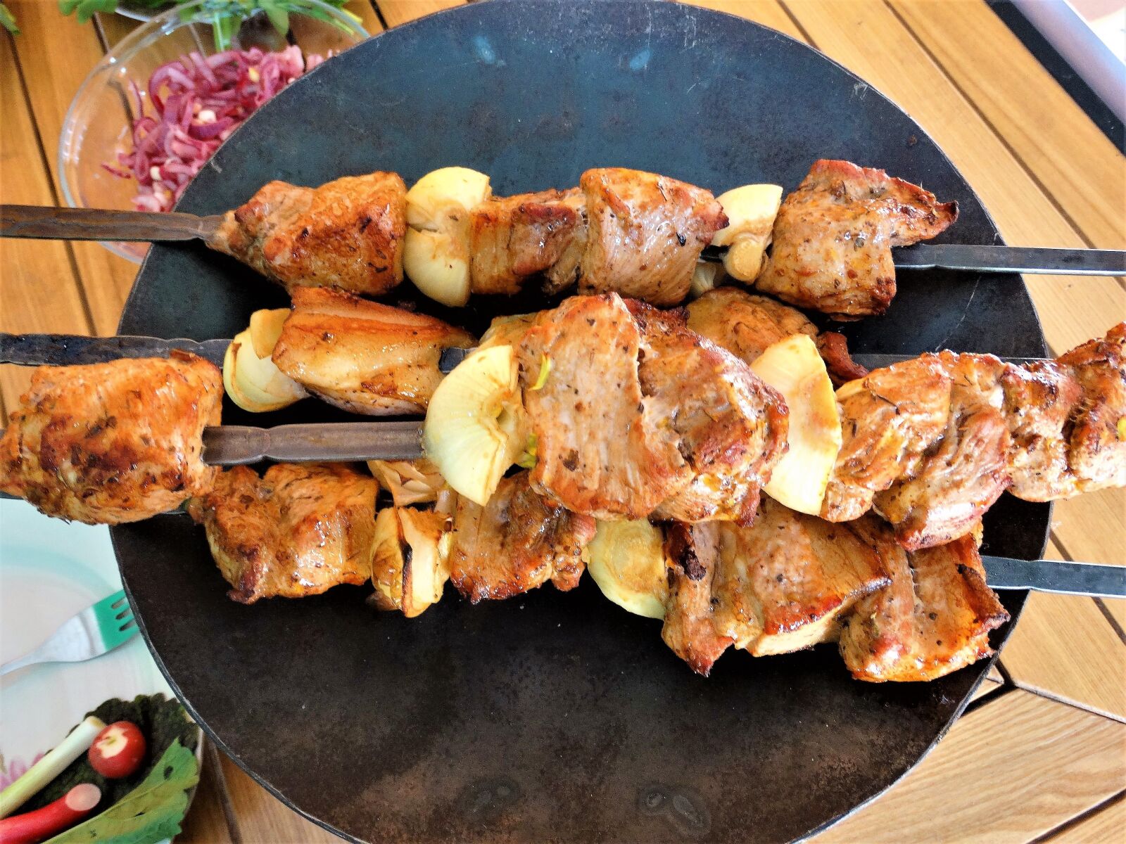 Sony Cyber-shot DSC-HX300 sample photo. Shish kebab, meat, tandoor photography