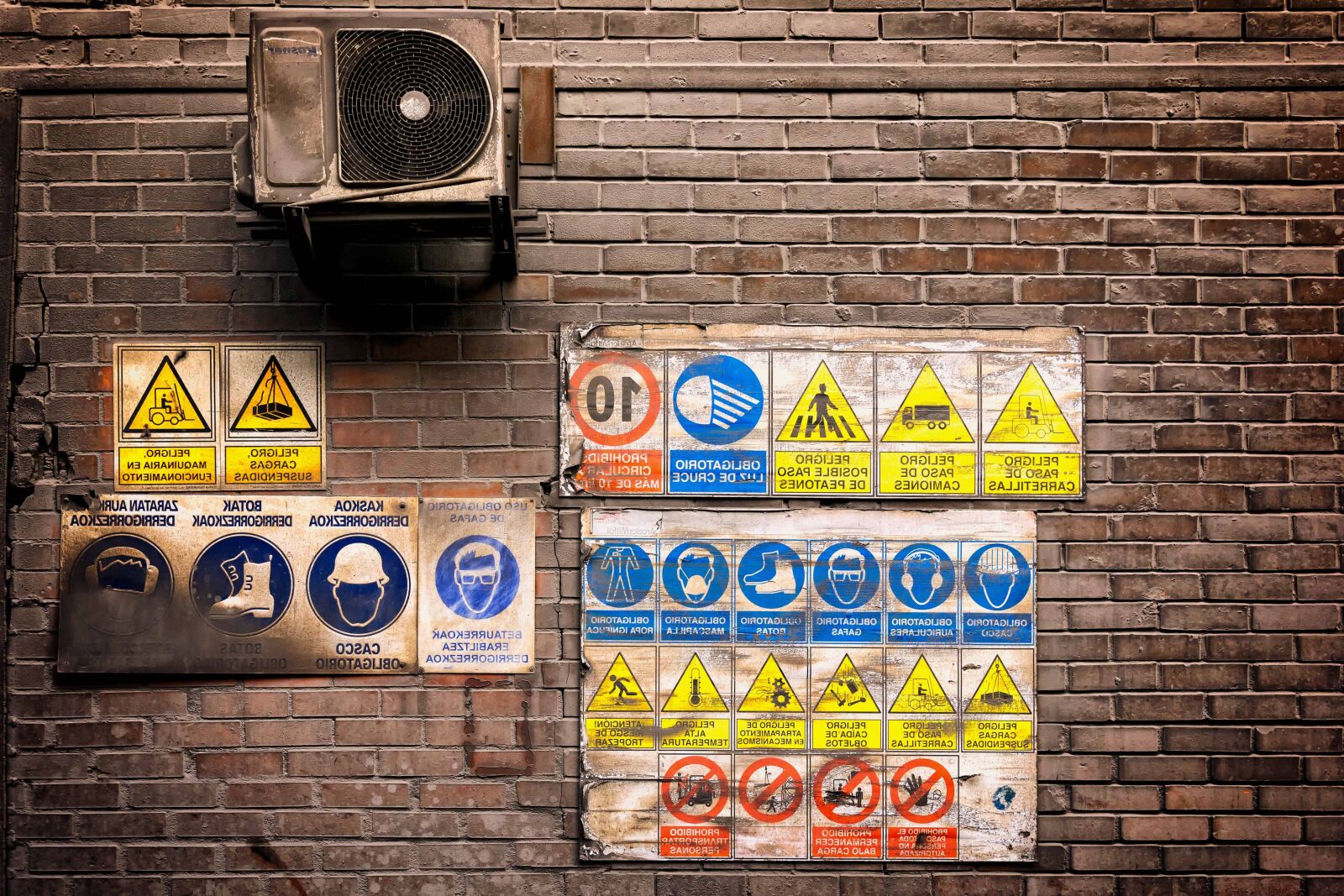 Nikon D3300 sample photo. Sign, warning, old, urban photography