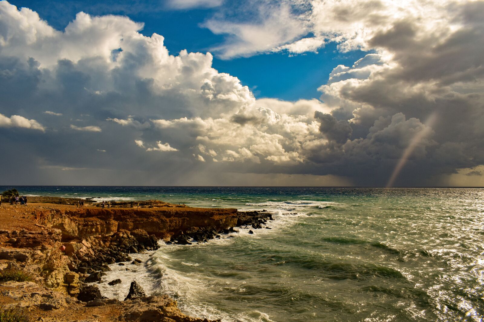 Nikon D3300 sample photo. Rocky coast, waves, sea photography
