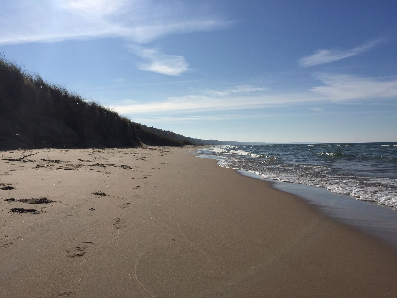 iPhone 6 Plus back camera 4.15mm f/2.2 sample photo. Beach, dunes, michigan photography