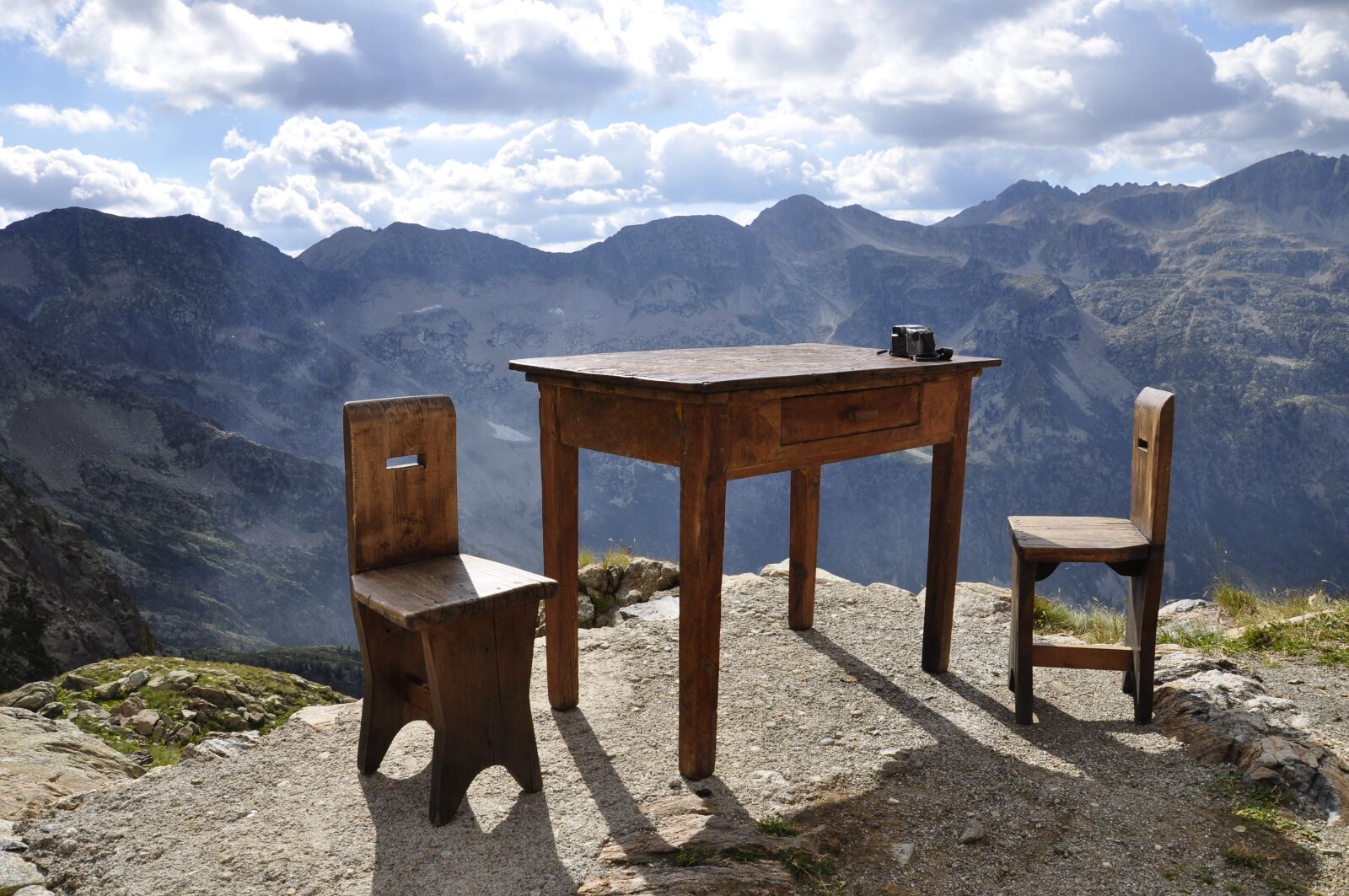 Nikon D5000 sample photo. Table, mountain, excursion photography